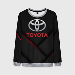 Свитшот мужской TOYOTA, цвет: 3D-меланж