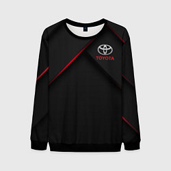 Свитшот мужской TOYOTA, цвет: 3D-черный