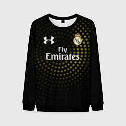 Свитшот мужской Real Madrid, цвет: 3D-черный