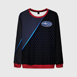 Свитшот мужской SUBARU, цвет: 3D-красный