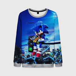 Свитшот мужской SONIC, цвет: 3D-меланж