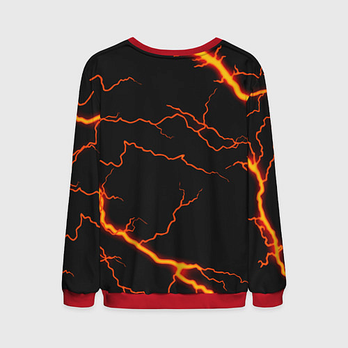 Мужской свитшот KIMETSU NO YAIBA / 3D-Красный – фото 2