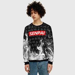 Свитшот мужской SENPAI, цвет: 3D-черный — фото 2