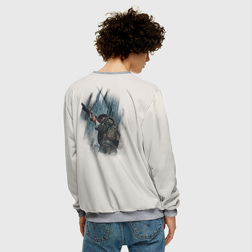 Мужской свитшот The Division 2 Military / 3D-Меланж – фото 4