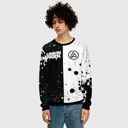 Свитшот мужской LINKIN PARK, цвет: 3D-черный — фото 2