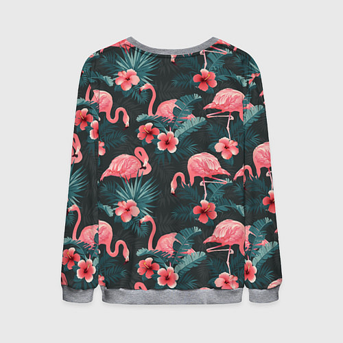 Мужской свитшот Flamingo / 3D-Меланж – фото 2
