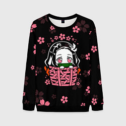 Свитшот мужской KIMETSU NO YAIBA, цвет: 3D-черный