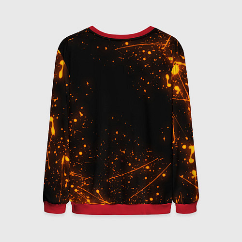 Мужской свитшот HALF-LIFE / 3D-Красный – фото 2