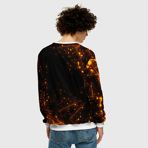 Мужской свитшот HALF-LIFE / 3D-Белый – фото 4