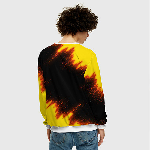 Мужской свитшот HALF-LIFE / 3D-Белый – фото 4