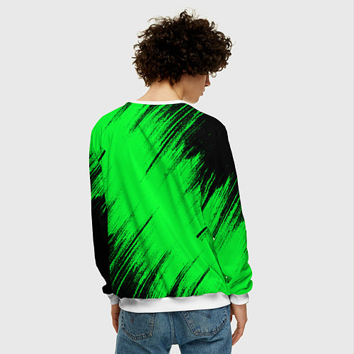 Мужской свитшот NILETTO / 3D-Белый – фото 4