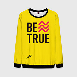 Свитшот мужской NL Be True, цвет: 3D-черный