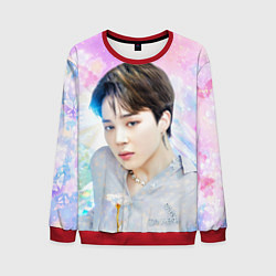 Свитшот мужской БТС 2020 Season Greeting Чимин, цвет: 3D-красный