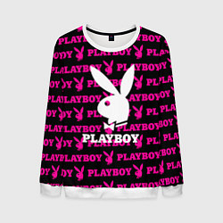 Свитшот мужской PLAYBOY, цвет: 3D-белый