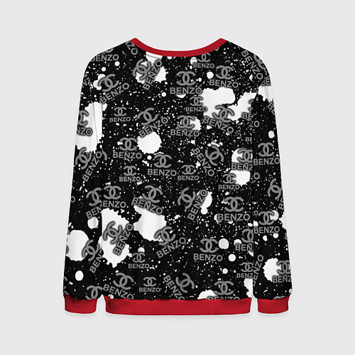 Мужской свитшот Benzo Gang - Big Baby Tape / 3D-Красный – фото 2