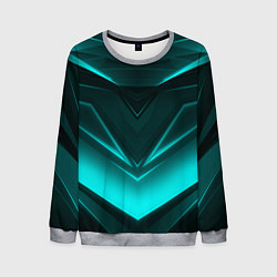 Свитшот мужской NEON GEOMETRY STRIPES, цвет: 3D-меланж