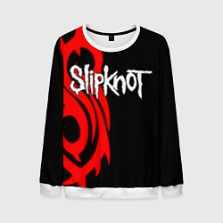 Свитшот мужской Slipknot 7, цвет: 3D-белый