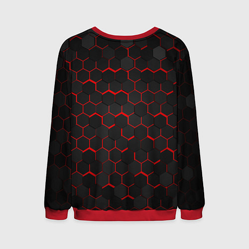 Мужской свитшот UMBRELLA CORP / 3D-Красный – фото 2