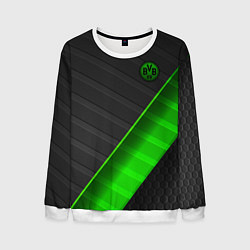 Свитшот мужской FC Borussia, цвет: 3D-белый