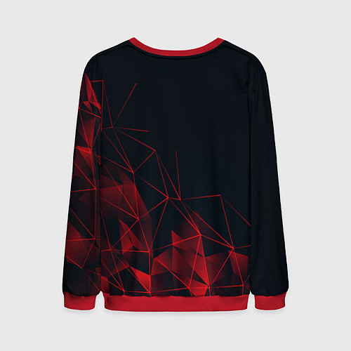 Мужской свитшот MASS EFFECT N7 / 3D-Красный – фото 2