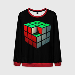 Мужской свитшот Кубик Рубика