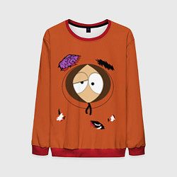 Свитшот мужской South Park Dead Kenny, цвет: 3D-красный