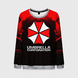 Свитшот мужской UMBRELLA CORP, цвет: 3D-меланж