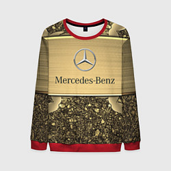 Свитшот мужской MERCEDES GOLD, цвет: 3D-красный