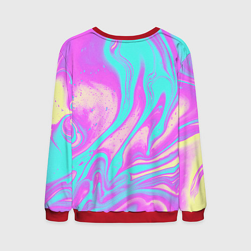 Мужской свитшот DIGITAL ART / 3D-Красный – фото 2