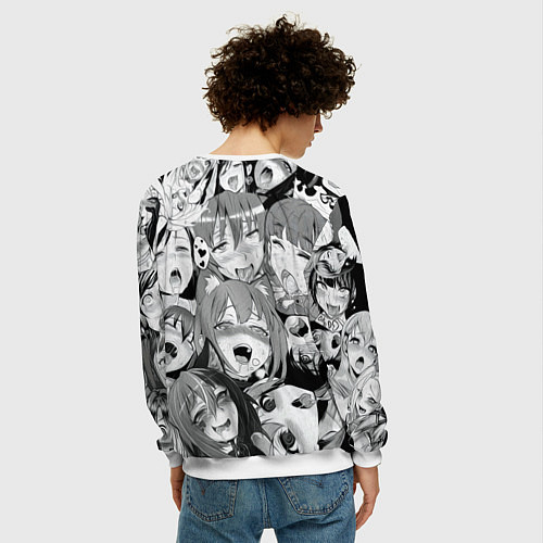 Мужской свитшот АХЕГАО / 3D-Белый – фото 4