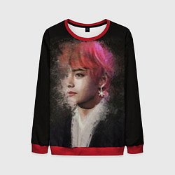 Свитшот мужской BTS, цвет: 3D-красный