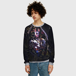 Свитшот мужской Dead by Daylight, цвет: 3D-меланж — фото 2