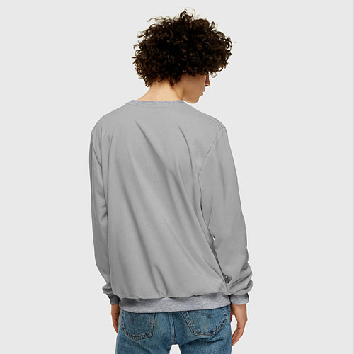 Мужской свитшот Mount and Blade / 3D-Меланж – фото 4