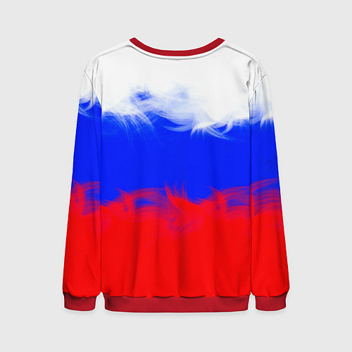 Мужской свитшот Россия / 3D-Красный – фото 2