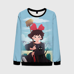 Мужской свитшот Ведьмина служба доставки