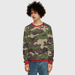 Свитшот мужской МИЛИТАРИ, цвет: 3D-красный — фото 2