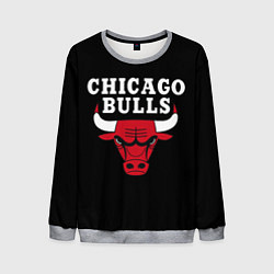 Свитшот мужской CHICAGO BULLS, цвет: 3D-меланж