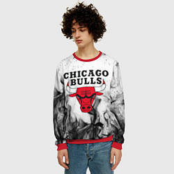 Свитшот мужской CHICAGO BULLS, цвет: 3D-красный — фото 2