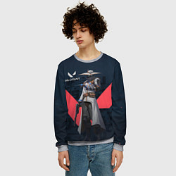 Свитшот мужской CYPHER VALORANT, цвет: 3D-меланж — фото 2