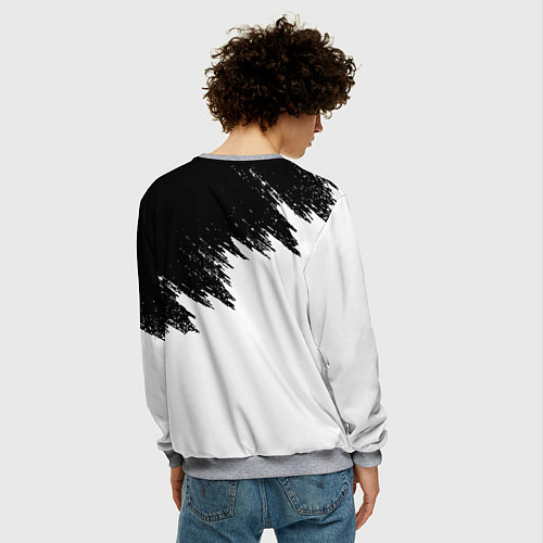 Мужской свитшот MONSTER ENERGY / 3D-Меланж – фото 4