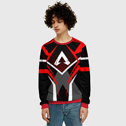 Свитшот мужской APEX, цвет: 3D-красный — фото 2
