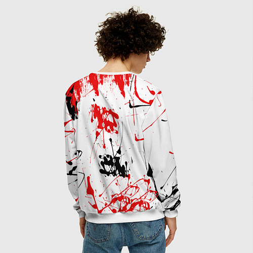 Мужской свитшот Гуль / 3D-Белый – фото 4