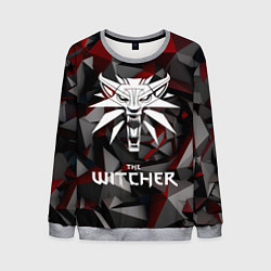 Свитшот мужской The Witcher, цвет: 3D-меланж