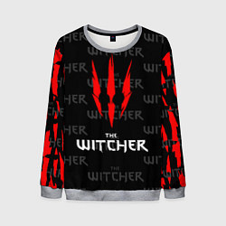 Свитшот мужской The Witcher, цвет: 3D-меланж