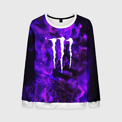 Свитшот мужской MONSTER ENERGY, цвет: 3D-белый