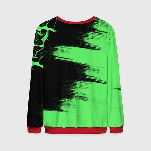 Мужской свитшот Kawasaki / 3D-Красный – фото 2