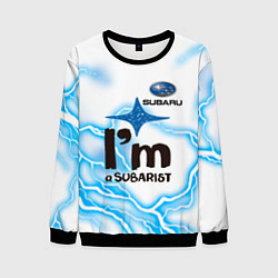Свитшот мужской SUBARU, цвет: 3D-черный