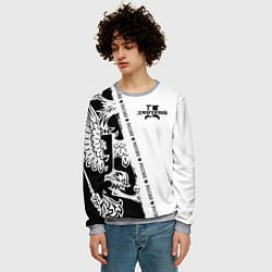 Свитшот мужской Дмитрий, цвет: 3D-меланж — фото 2