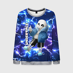 Свитшот мужской UNDERTALE АНДЕРТЕЙЛ, цвет: 3D-меланж