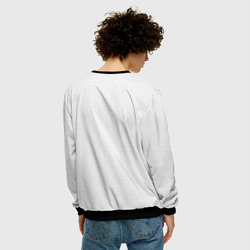 Мужской свитшот Lada / 3D-Черный – фото 4